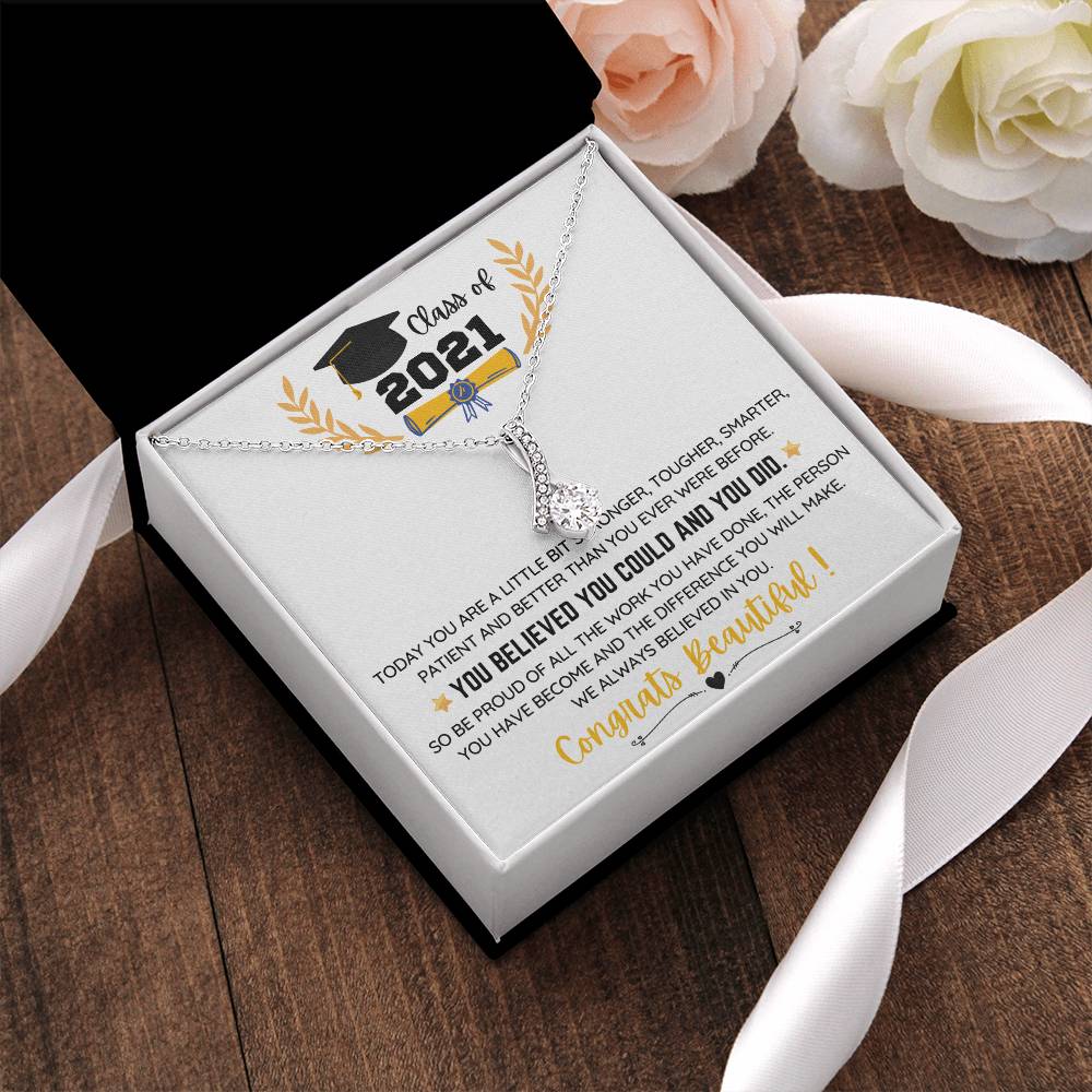 Best Graduation Gift For Your Daughter! Alluring Beauty Necklace