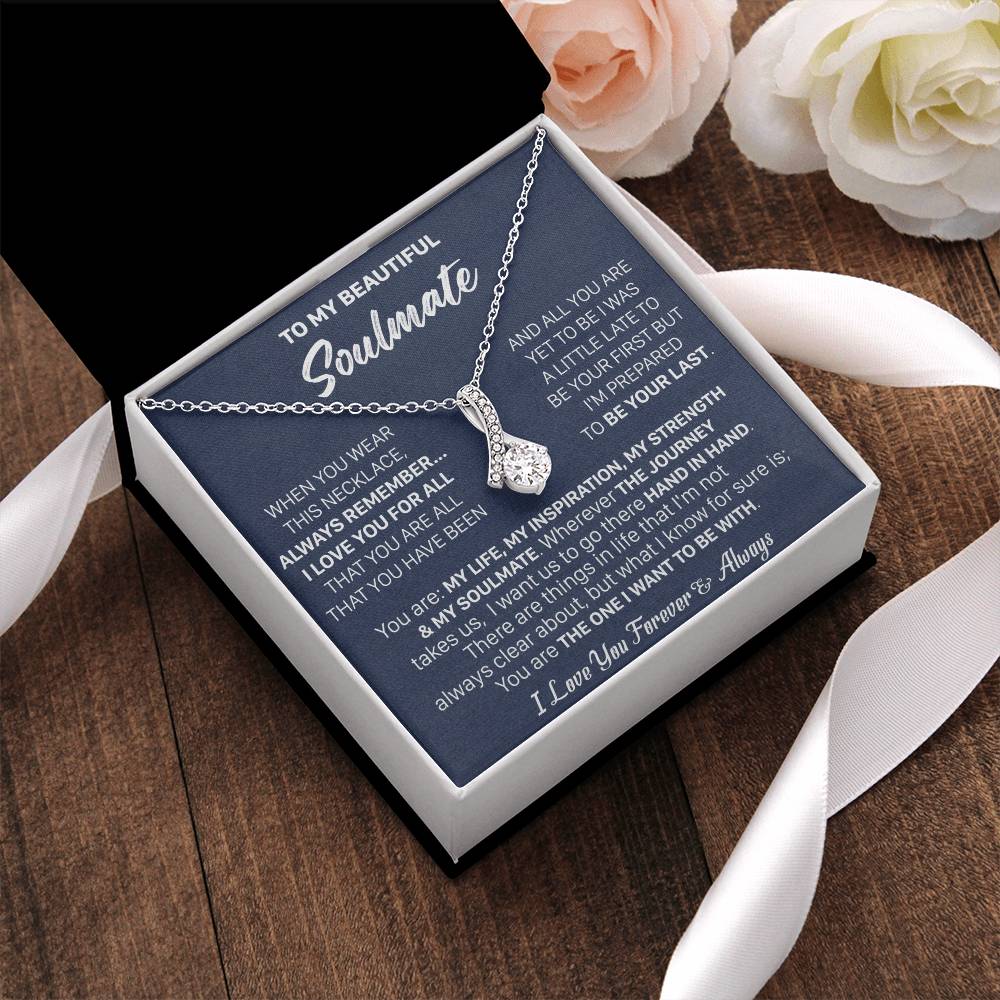 Gift For Your Soulmate Christmas - My Soulmate - Alluring Alluring Beauty Necklace