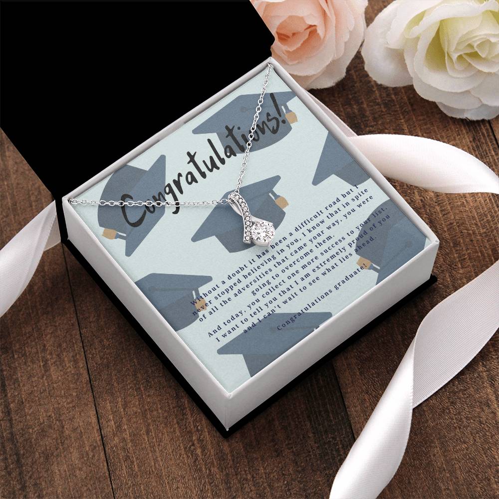The Desired Graduation Cap Limited Edition Alluring Beauty Necklace