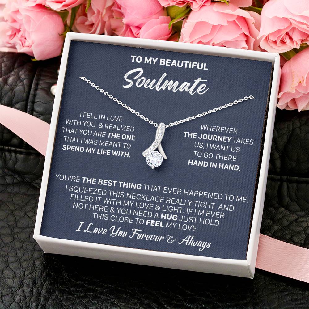 Gift For Your Soulmate Realized Squeezed Alluring Beauty Necklace Alluring Beauty Necklace