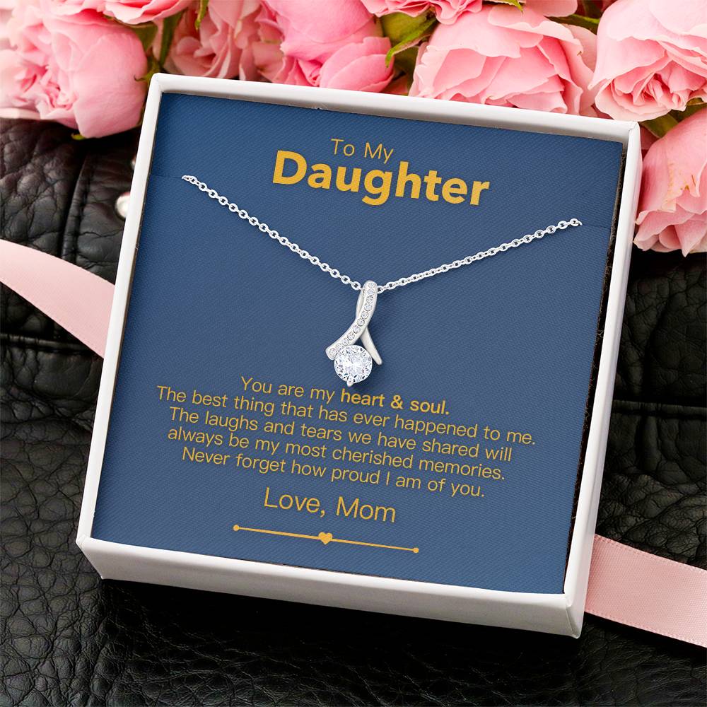 To My Daughter - Heart & Soul - Necklace 3 Alluring Beauty Necklace