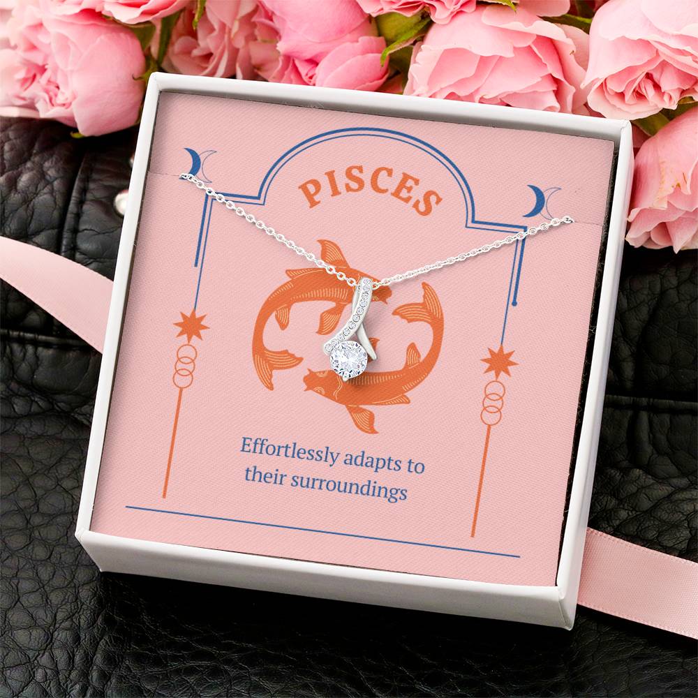 Pisces Astrology Necklace Alluring Beauty Necklace