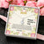 To Mom-Happy Mother's Day Necklace Gift Set. Alluring Beauty Necklace