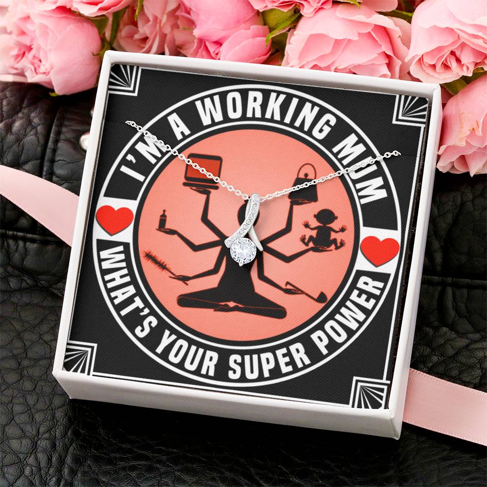 Super Powered Mom Alluring Beauty Necklace