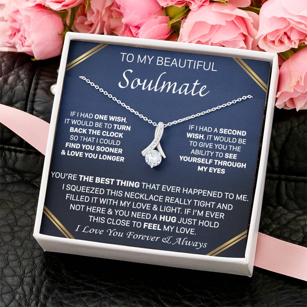 Gift For Your Soulmate - Turn Back The Clock - Alluring Alluring Beauty Necklace