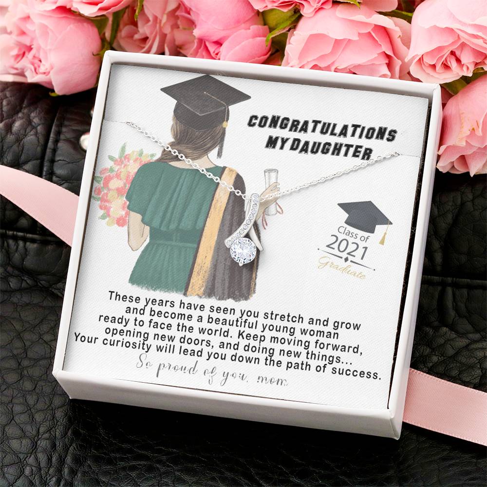 Moms ! Give This Unique Graduation Necklace For Your Daughter Alluring Beauty Necklace
