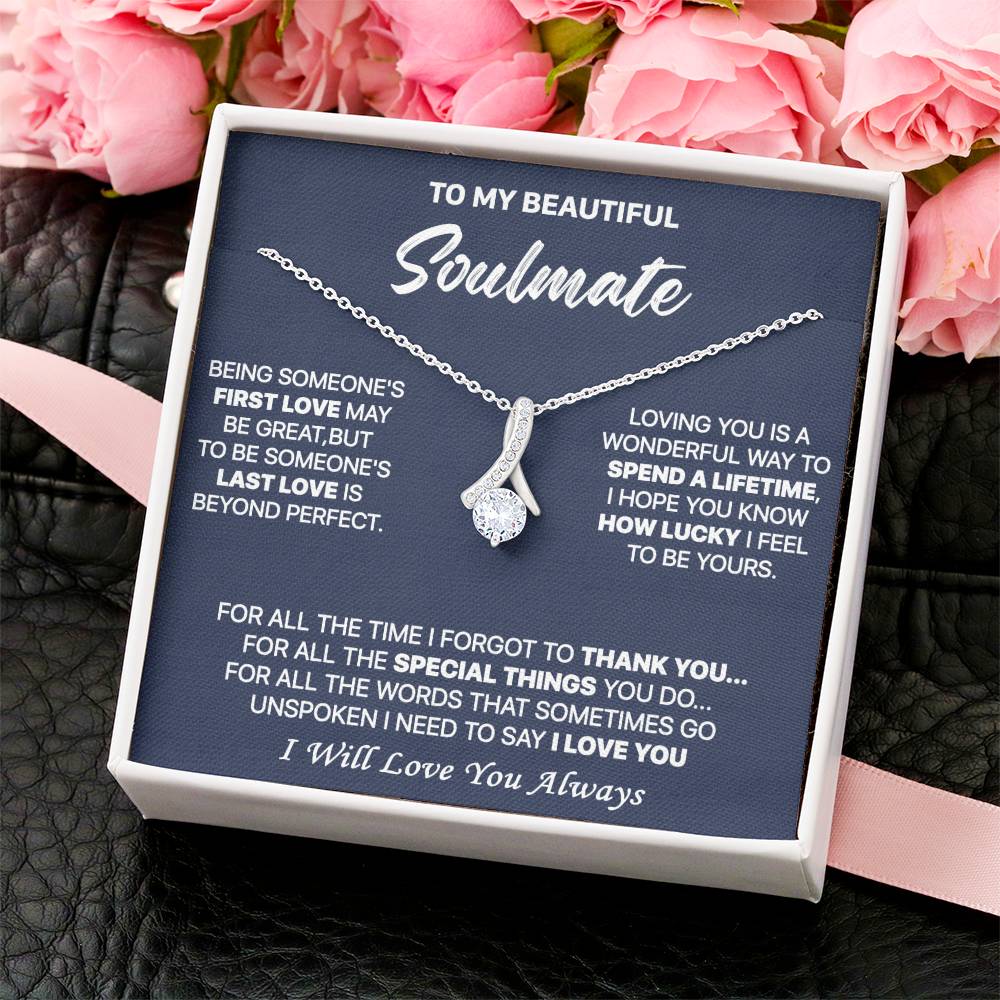 Gift For Your Soulmate - Thank You For All - Alluring Alluring Beauty Necklace