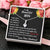 To My Beautiful Wife - I Love You More Than I Have Ever Found A Way To Say To You - Necklace Alluring Beauty Necklace