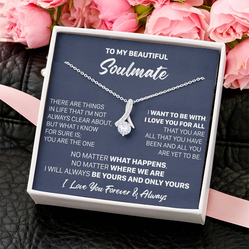 Gift For Your Soulmate Christmas - The One - Alluring Alluring Beauty Necklace