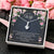To My Wife - With You My World Is Beautiful Alluring Beauty Necklace
