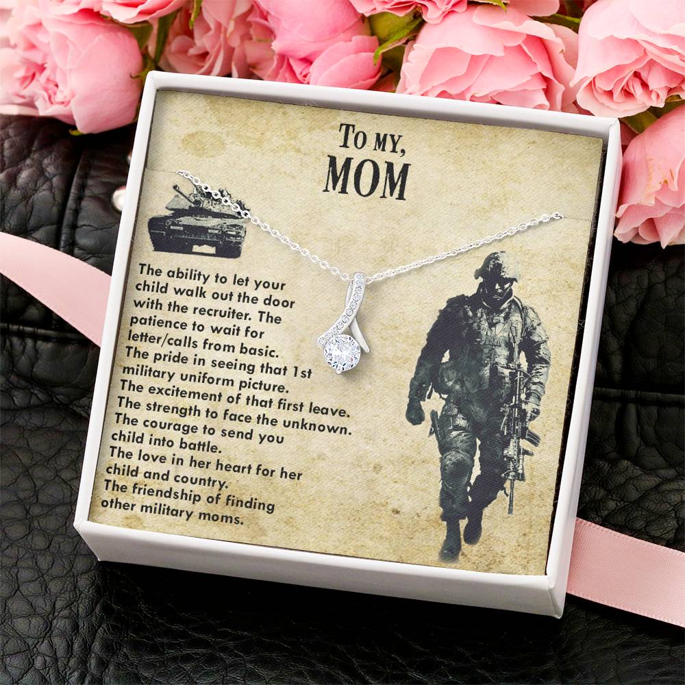 Mom Sacrifice For Her Military Son Alluring Beauty Necklace