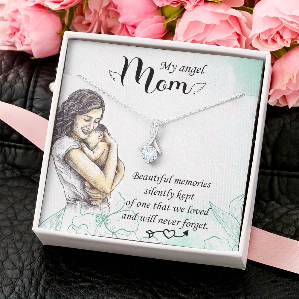 Mom Necklace With Card  Gift For Women  Gift For Mother  Mom  Mum  Mama  Necklace For Women  Gift For Her  Bonus Mom Alluring Beauty Necklace