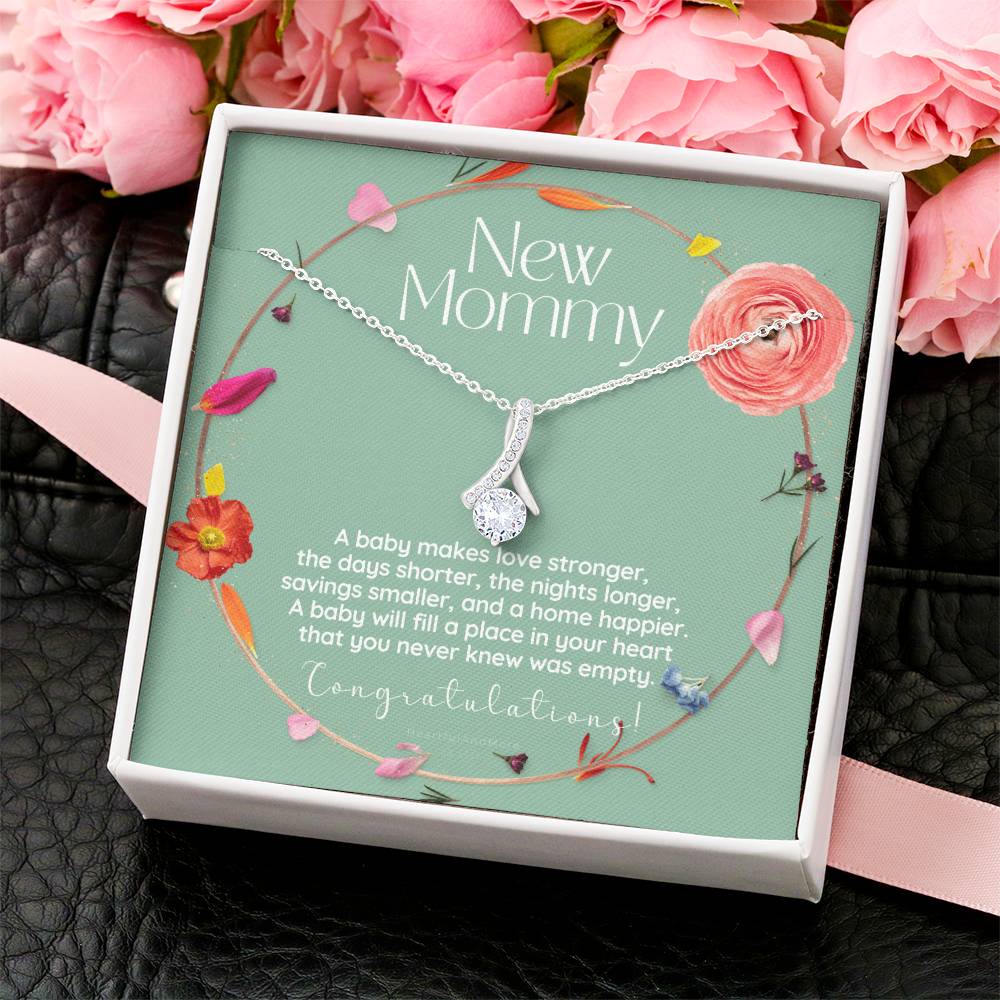 Mom To Be Necklace New Mom Necklace First Time Mom Necklace Pregnancy Gift New Mom Gift New Mommy Gift New Mom Gift Jewelry 1 Alluring Beauty Necklace