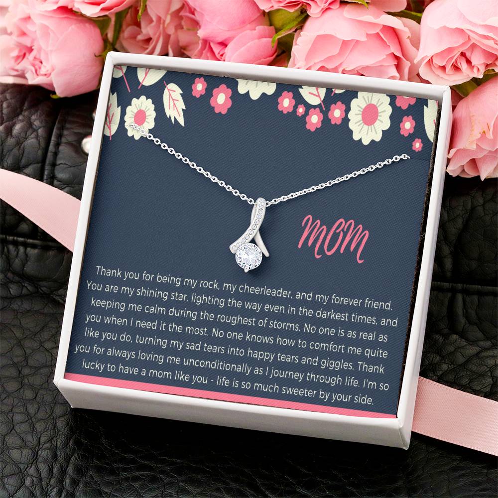 Mom Necklace Mother Necklace Mom Gift Mother's Day Gift Mother's Day Necklace Mother Daughter Gift Alluring Beauty Necklace