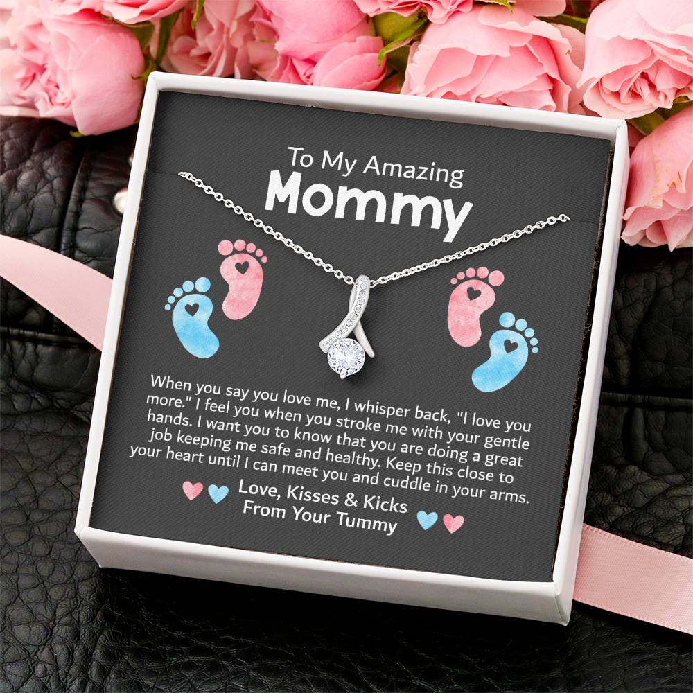 To My Amazing Mommy 1 Alluring Beauty Necklace