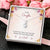 To My Daughter  From Dad Alluring Beauty Necklace