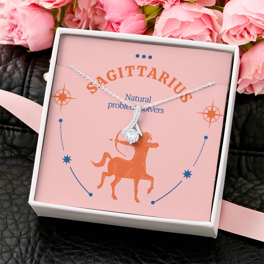 Sagittarius Astrology Necklace Alluring Beauty Necklace