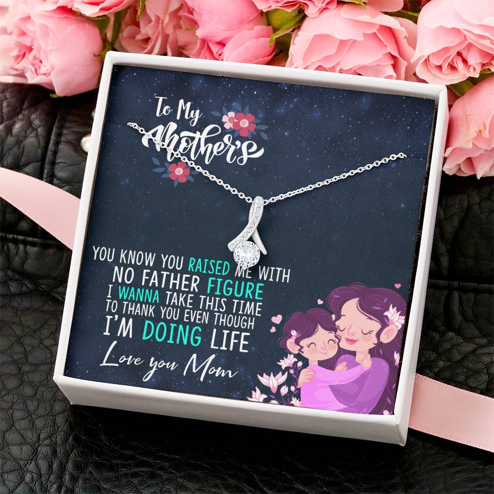 To Mom Alluring Beauty Necklace