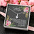 To My Darling Granddaughter - You Brighten My World Gift Necklace From Grandma Alluring Beauty Necklace