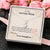 Thanks Mom Sparkly Pendant Necklace Alluring Beauty Necklace