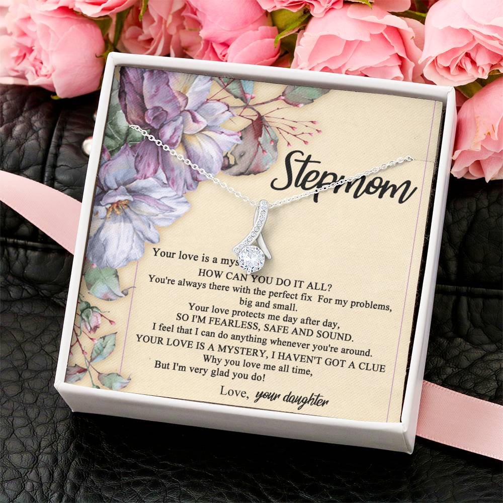 Stepmom Your Love Is A Mystery - Daughter 2 Alluring Beauty Necklace