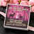 Pink Sunset Hunting Alluring Beauty Necklace