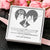 To My Wife Love Promise Alluring Beauty Necklace