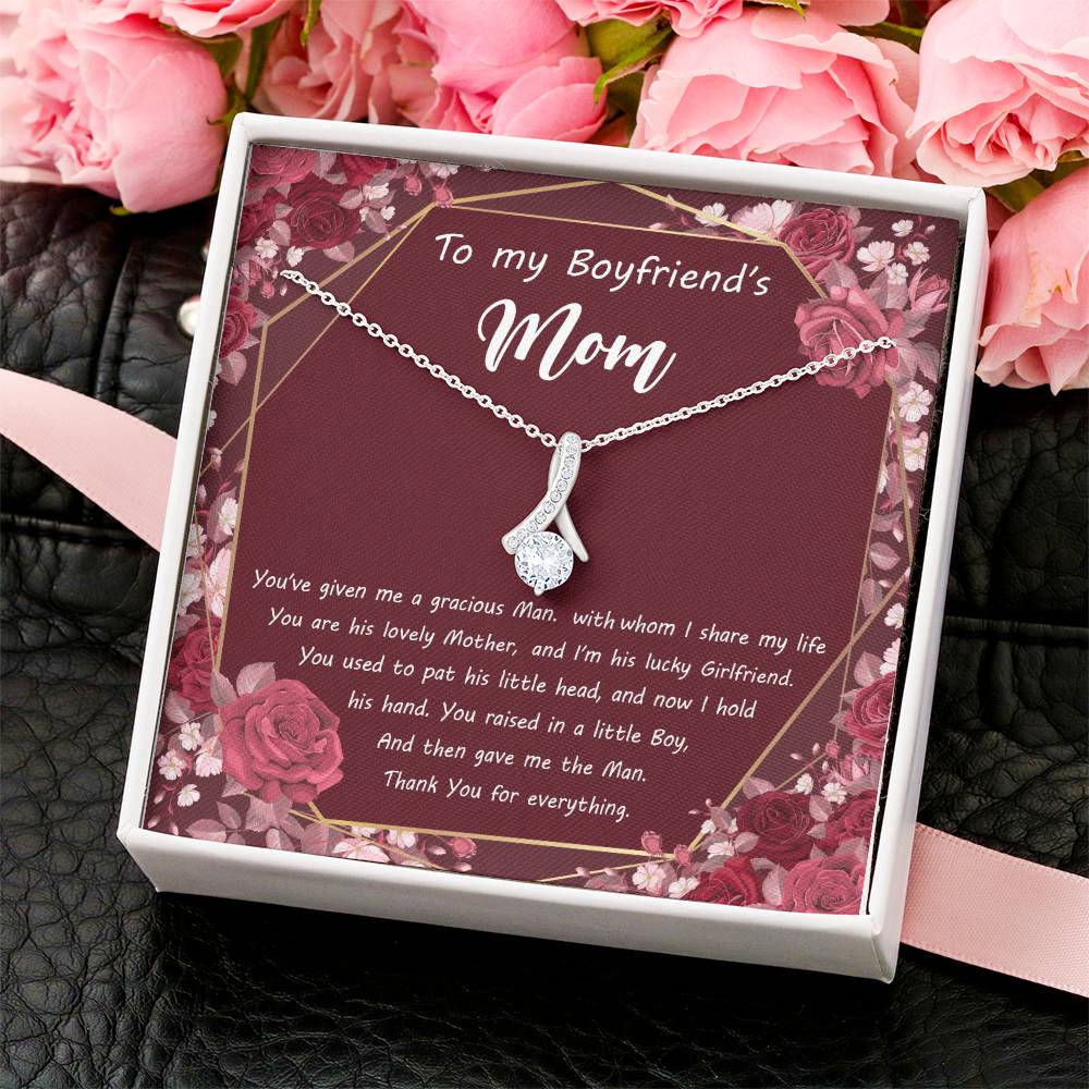 To My Boyfriend's Mom Alluring Necklace Alluring Beauty Necklace
