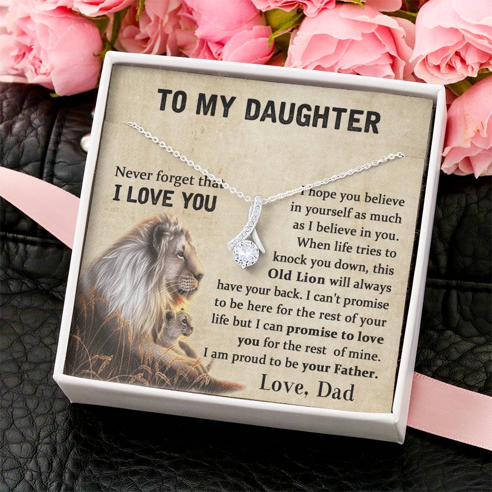 To My Daughter - Alluring Beauty Necklace