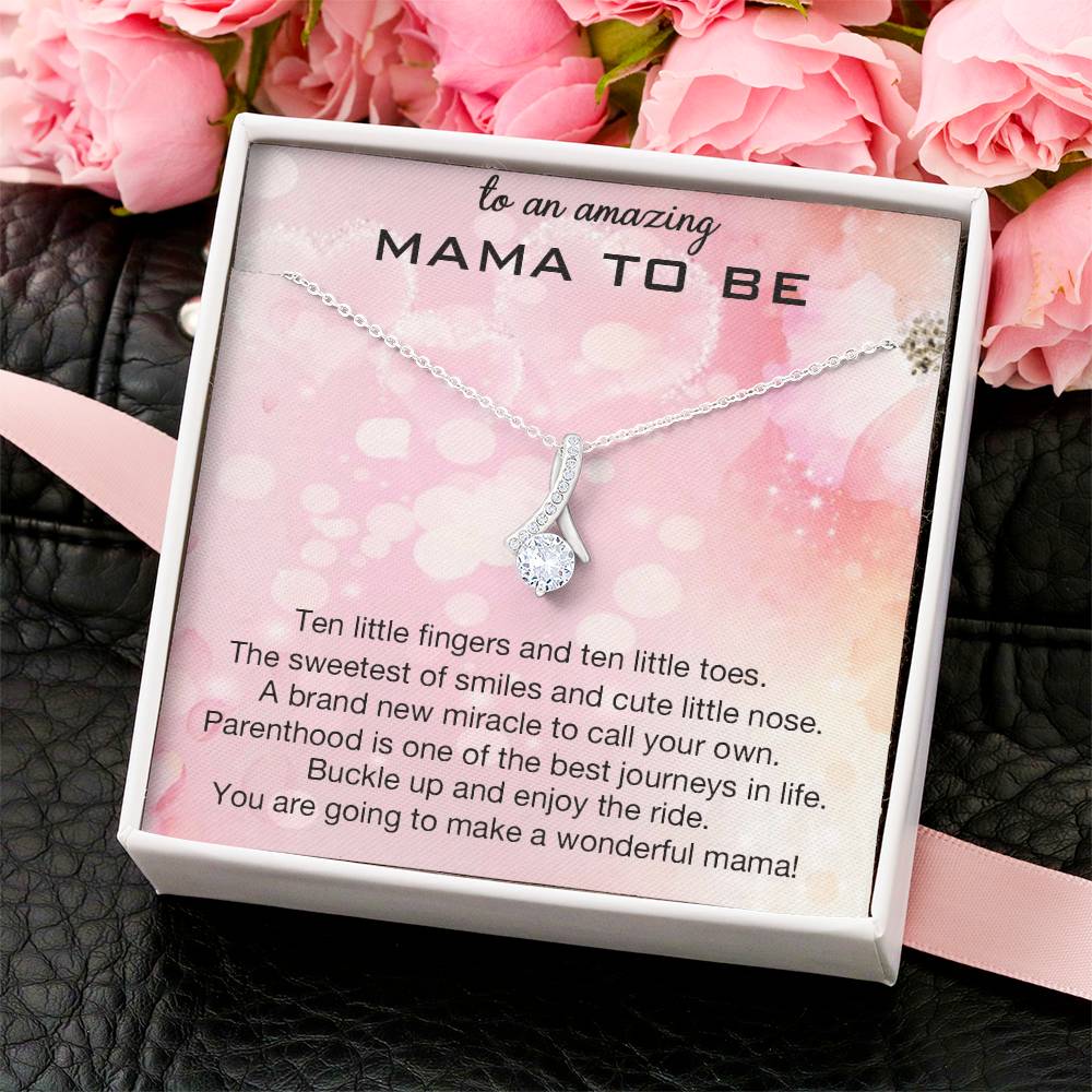 Pregnancy Necklace Gift For Friend Gift For First Time Mom Pregnancy Gift For Best Friend Gift For Mom To Be Alluring Beauty Necklace Alluring Beauty Necklace