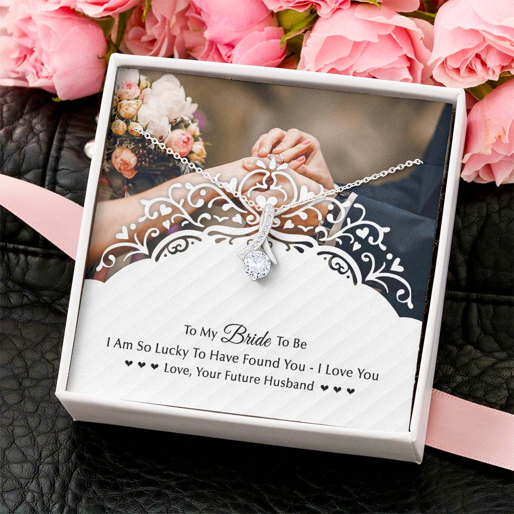 To My Bride To Be .... Alluring  Hands Design Alluring Beauty Necklace