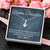 To My Badass Daughter - Life Gave Me The Gift Of You Alluring Beauty Necklace