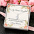 Beautiful Bonus Daughter---Alluring Ribbon Pendant Alluring Beauty Necklace