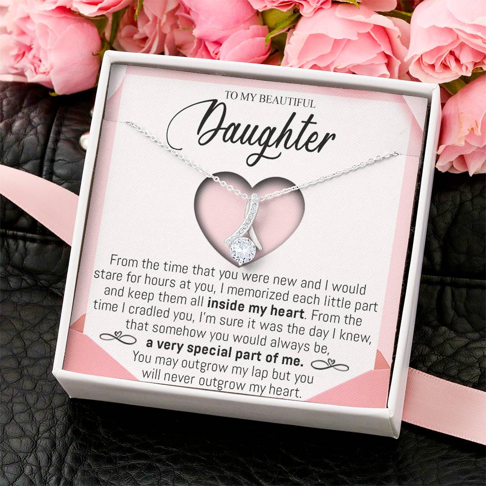 To My Beautiful Daughter 4 Alluring Beauty Necklace