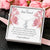 To My Best Friend Wedding Gift Alluring Beauty Necklace