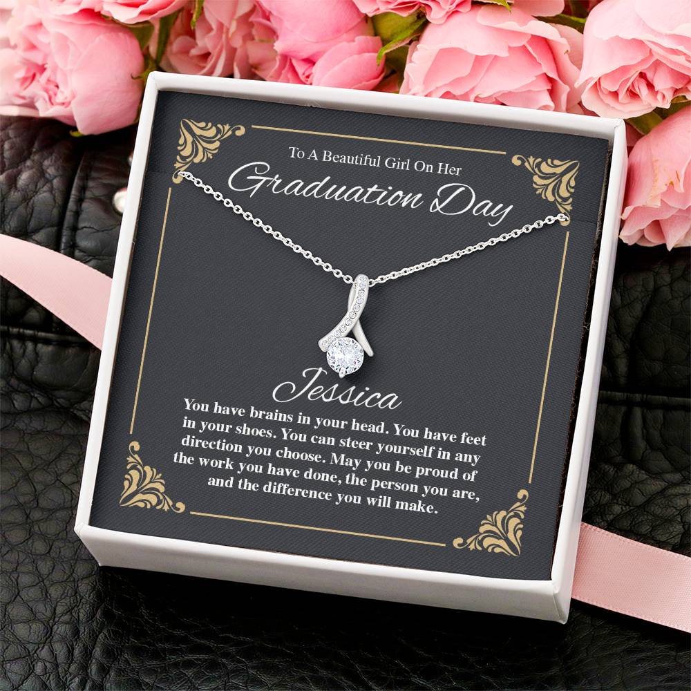 To A Beautiful Girl On Her Graduation Day Alluring Beauty Alluring Beauty Necklace