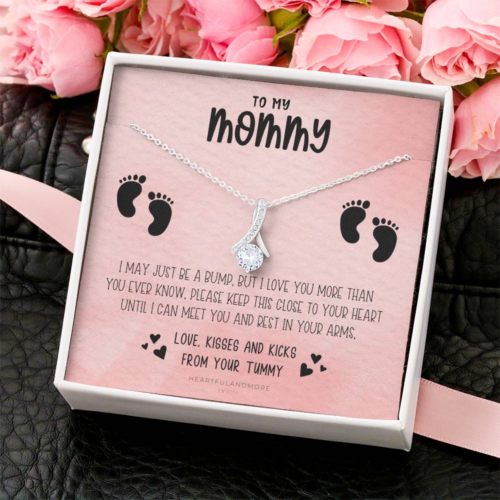 Mom To Be Necklace New Mom Necklace First Time Mom Necklace Pregnancy Gift New Mom Gift New Mommy Gift New Mom Gift Jewelry 2 Alluring Beauty Necklace