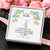 Proud To Call My You Daughter Sparkly Pendant Necklace Alluring Beauty Necklace