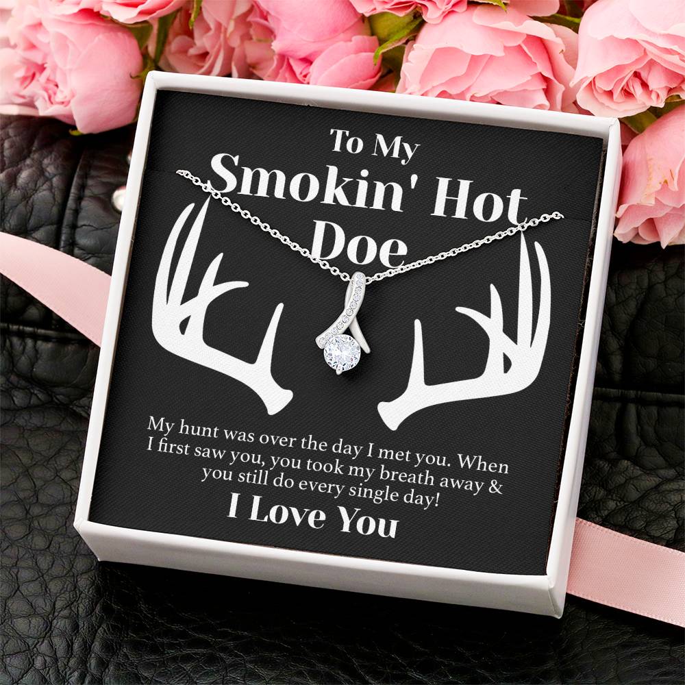 Smokin' Hot Doe Hunt Is Over Necklace 4 Alluring Beauty Necklace