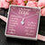 To My Beautiful Wife Alluring Beauty Necklace Alluring Beauty Necklace