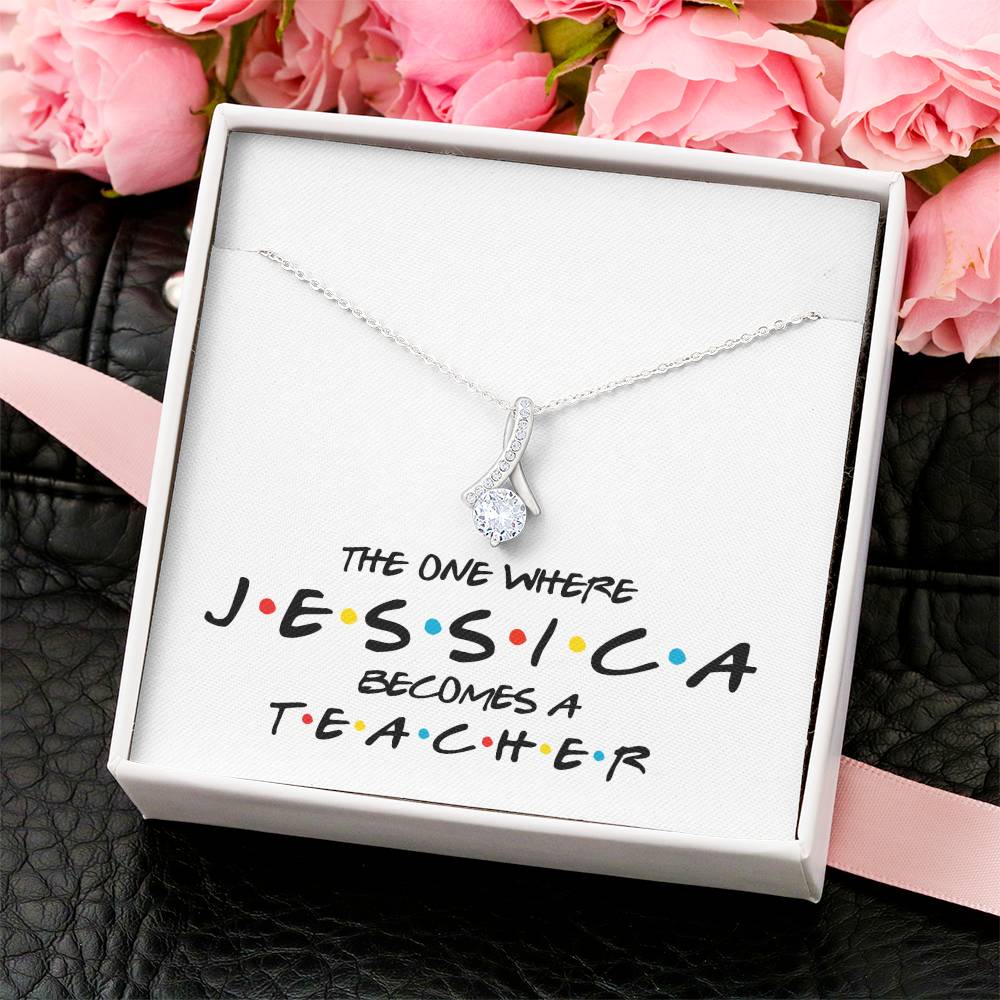 Teacher Graduation Alluring Beauty Necklace