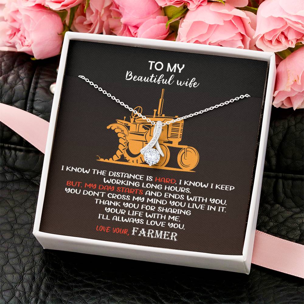 To My Beautiful Wife 1 Alluring Beauty Necklace