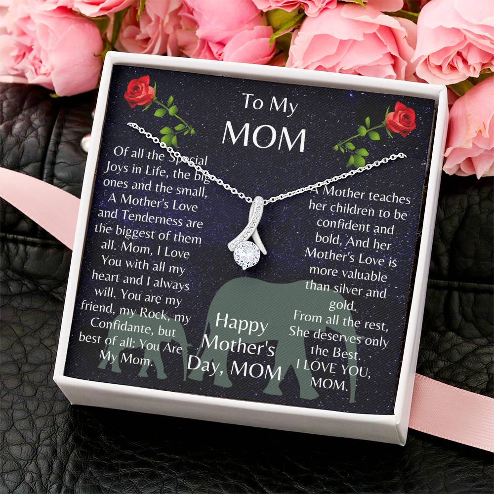 The Stunningly Beautiful Alluring Beauty Necklace For A Wonderful Mother. Alluring Beauty Necklace