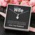 To My Wife - Last Everything - Necklace Alluring Beauty Necklace