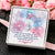 To My Bestfriend - Thank You Touching My Life - 925 Sterling Silver Pendant Alluring Beauty Necklace