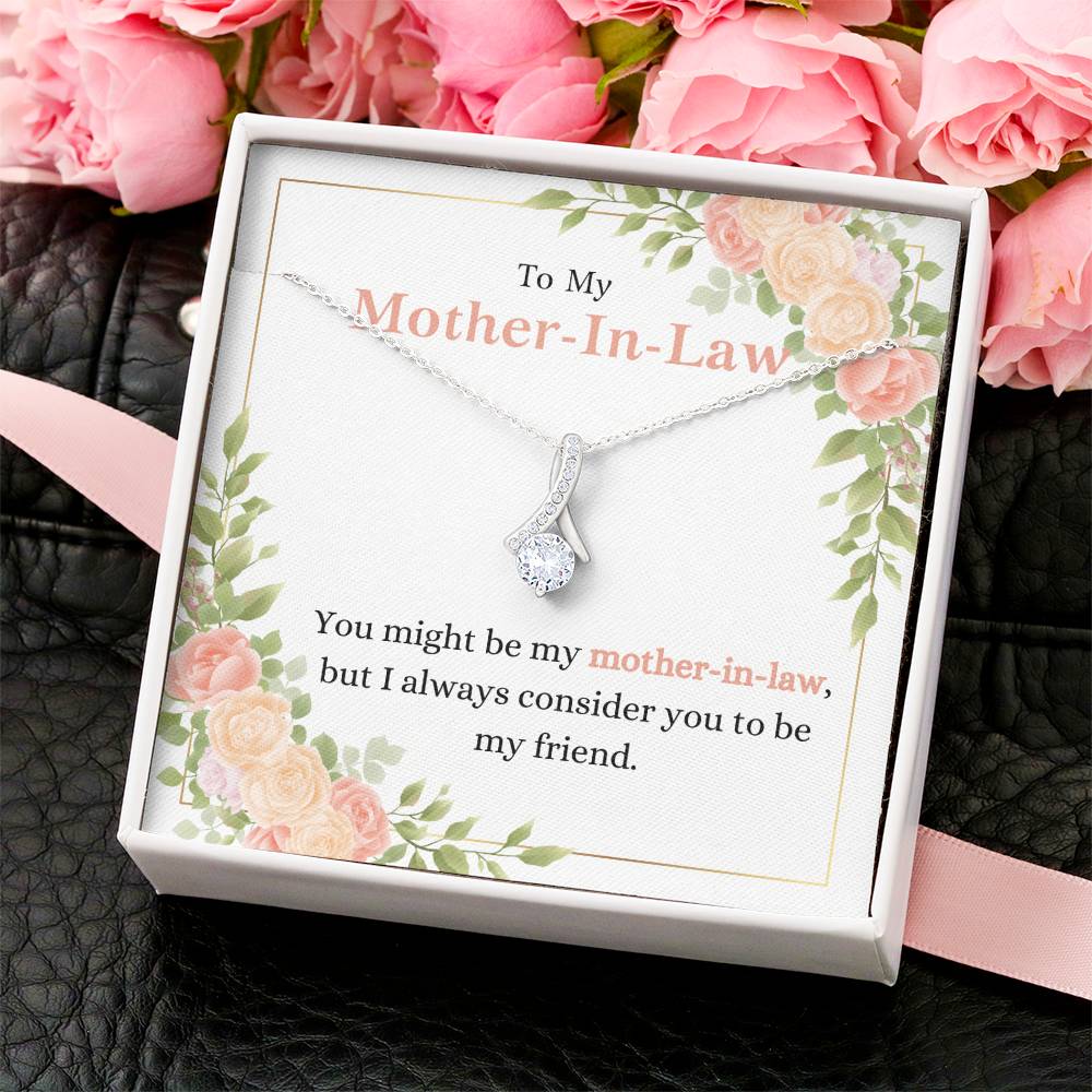 To Mother In Law - Alluring Beauty Necklace