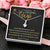 To My Beautiful Amazing Wife Alluring Beauty Necklace