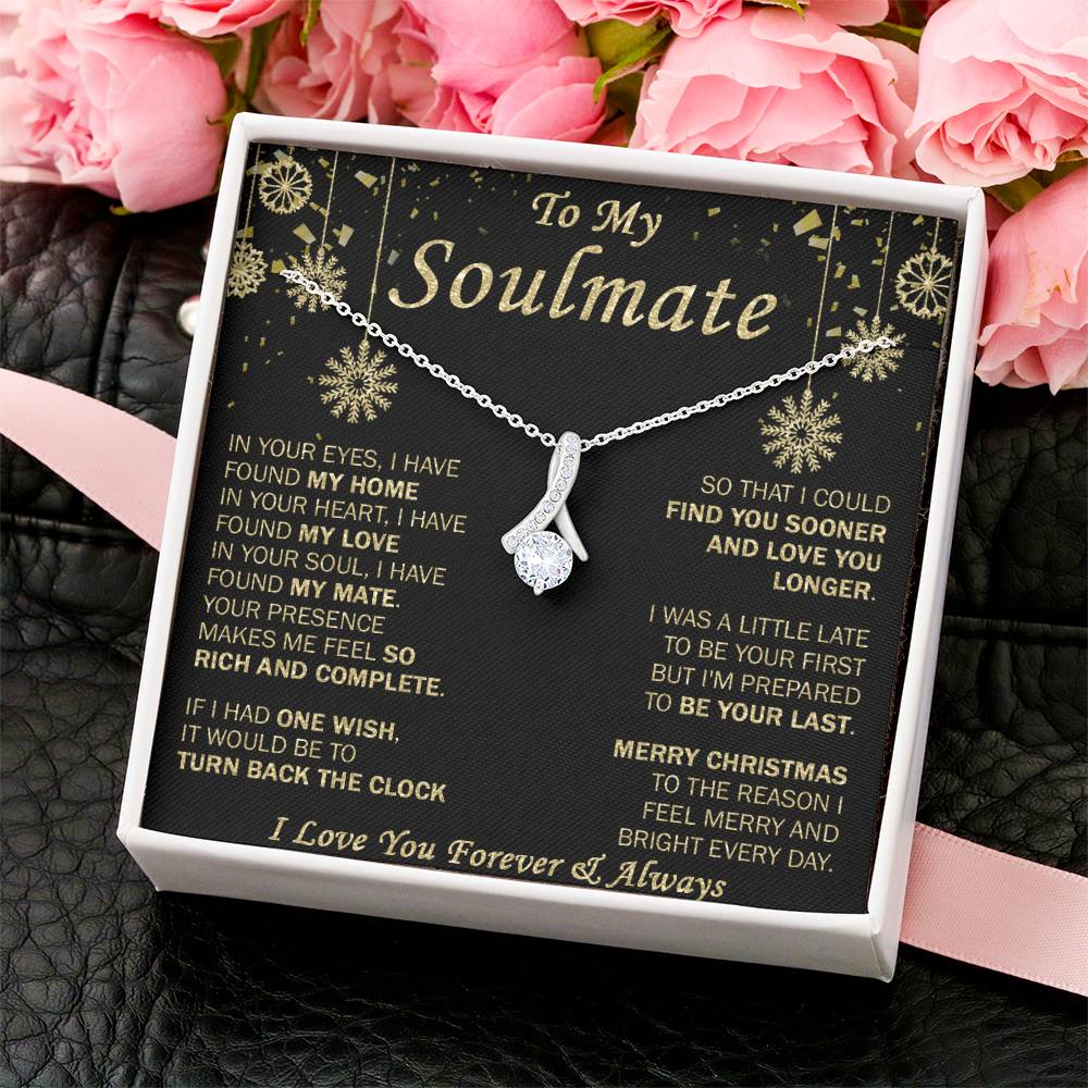Gift For Your Soulmate Christmas - Merry - Alluring Alluring Beauty Necklace