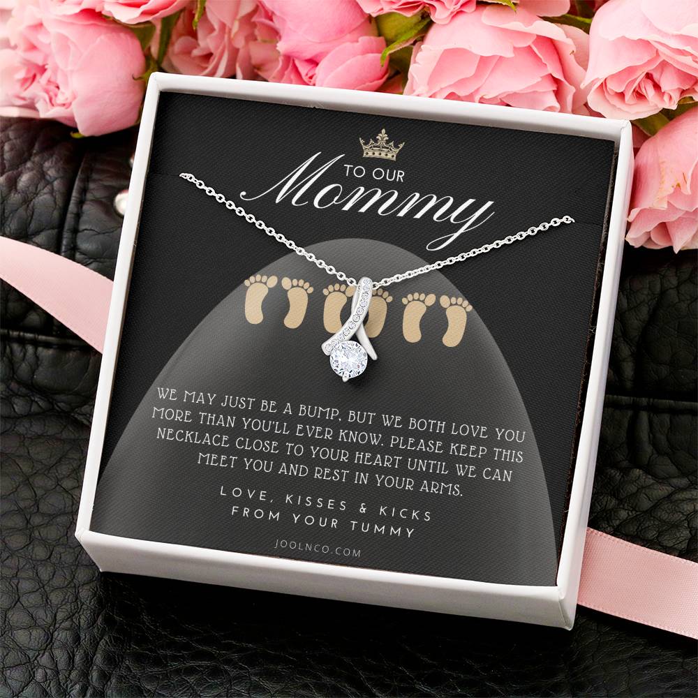 Mom Of Triplet Gift For Triplet Mama Mom Of Three Mom Of Multiples Triplet Mom Gift Triplet Baby Shower Gift Triplet Mommy To Be Triplet Mama Alluring Beauty Necklace