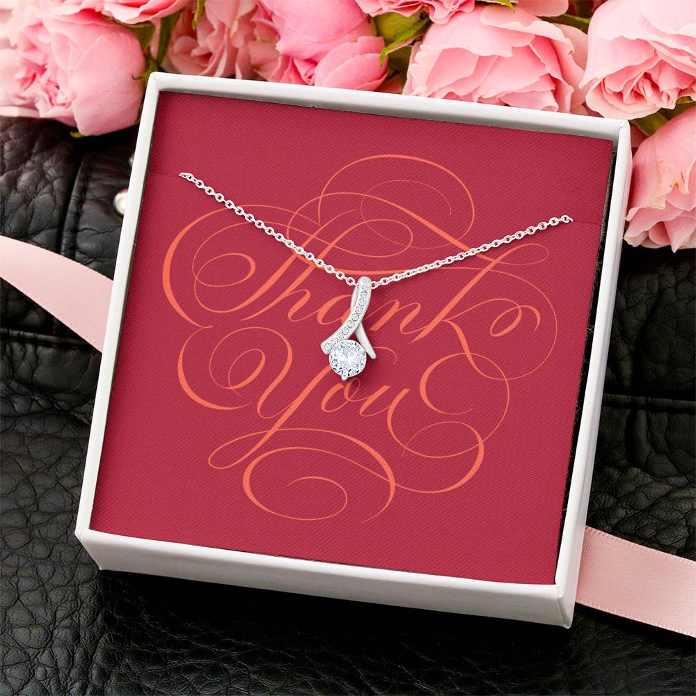 Thank You Gift Idea  Appreciation Gift Employee Coworker Babysitter Neighbour Alluring Beauty Necklace